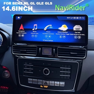 Pantalla Android de 14.6 Pulgadas para Benz ML GL GLE GLS W166 X166 2012-2019, Radio de Coche, Estéreo, Reproductor Multimedia, Reproductor de Video, Navegación GPS - Product Image 1
