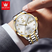 Montre-bracelet étanche OLEVS 9946, montre mécanique pour homme de luxe, automatique, de haute qualité, en acier inoxydable, vente en gros, personnalisable