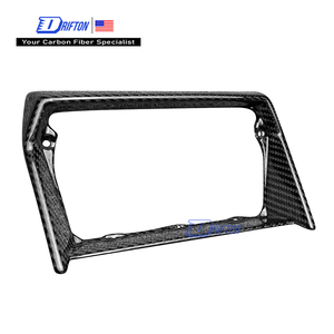 Panel interior de pantalla de navegación de fibra de carbono seco de repuesto para Lamborghini Aventador LP700 2011-2015 - Product Image 1