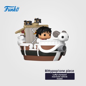 Figurine Miniature Originale et Authentique Funk Pop One Piece <span class=keywords><strong>Luffy</strong></span> et le Going Merry – Adorable Ornement Cadeau pour les Fans de 14 Ans et Plus - Product Image 5