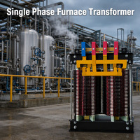 Transformateur de four monophasé à barre omnibus à économie d'énergie, facile d'entretien, pour les traitements thermiques exigeants
