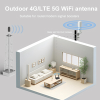 Routeur sans fil externe longue portée à gain élevé avec antennes MIMO LTE pour téléphone mobile 5G 3G 4G Wifi, polarisation verticale