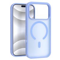 N52 casing ponsel magnetik, sarung HP aneh tahan guncangan kulit Matte terasa PC TPU Anti sidik jari untuk iPhone 17 Pro Max 17 Air