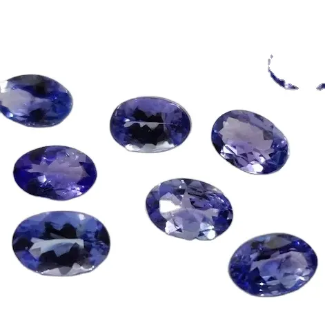 KIBO Factory Wholesale Natural Tanzanite Loose Stone 4 * 6mm Oval Cut High Quality Tanzanite Gemstones for Accessories