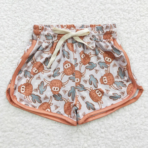 Shorts de Verano para Niñas Pequeñas, Diseño Western, Cintura Elástica y Transpirable, Venta al Por Mayor - Product Image 5
