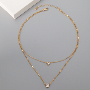 מגמה <span class=keywords><strong>2026</strong></span> סיטונאית אביזרי אופנה לנשים שרשרת יהלום קוריאנית תכשיטים יוקרתיים תכשיטים מעוצבים יוקרתיים לנשים - Product Image 5