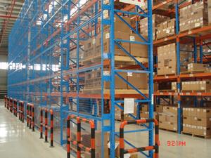 رف مكوك صلب من شركة تصنيع المعدات الأصلية مع حماية من التآكل 5 طبقات رفوف منصة نقالة انتقائية بتصميم دمعة - Product Image 3