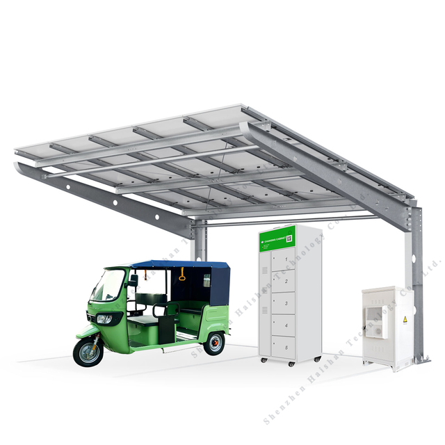 HS Intelligent Outdoor Self-service Charging Battery Replacement Station Electric Tricycle Lithium Battery Swapping Cabinet