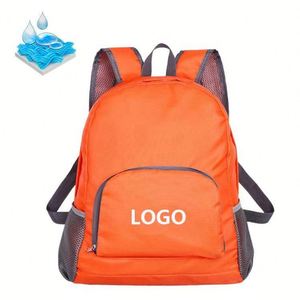 Customized Ultralight Folding <b>Back</b> <b>Pack</b> Outdoor Sport Climbing Camping Hiking Polyester <b>Waterproof</b> Foldable Backpack - Product Image 6