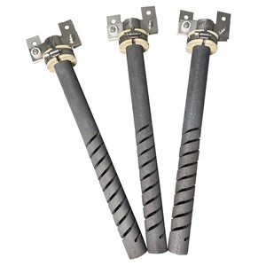 Elemento calefactor de horno de varilla Sic de carburo de silicio en espiral doble de alta pureza 1625C para horno de sinterización de Zirconia Dental - Product Image 1