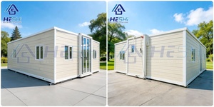 Maison conteneur préfabriquée extensible de 30 pieds conforme à la norme NEC NFPA 70, 2, 3, 4 ou 5 chambres, maison de luxe galvanisée, maison mobile, bungalow - Product Image 3