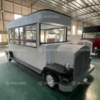 Remorque de restauration mobile électrique multifonctionnelle avec structure en acier galvanisé, résistante à la rouille pour les entreprises alimentaires en plein air
