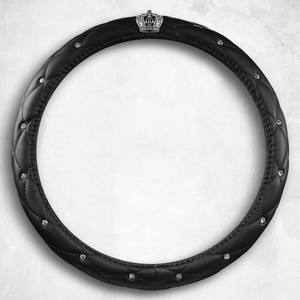 ปลอกหุ้มพวงมาลัยคริสตัลกันลื่น ประดับเพชร สำหรับผู้หญิง - Product Image 1