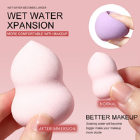 LMLTOP Lot d'éponges de maquillage multi-formes sans latex, éponge à fond de teint réutilisable, facile à nettoyer, outil cosmétique