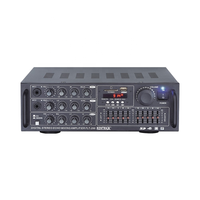 Prix usine 30 Watt 2 canaux EQ LED amplificateur domestique système Audio rentable karaoké USB SD connectivité micro numérique