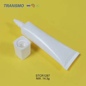 Tubos de Brillo Labial Transparentes de 15 ml al por Mayor, Envases de Plástico PE PP con Aplicador de Varita - Product Image 1