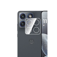 Verre protégé pour Moto Edge70 G57 POWER G76 G75 G16 G25 G26 G76 Déverrouillage par empreinte digitale Couverture complète de l'écran du téléphone Verre protégé