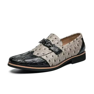 Zapatos de Hombre de Negocios Formales Versátiles de Cuero Vacuno Genuino Hechos a Medida de Alta Gama, Transpirables, Impermeables, Sin Cordones, con Soporte de Arco - Product Image 3