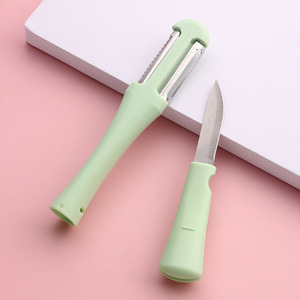 3 in 1 Kitchen Small <b>Fruit</b> Knife <b>Tools</b> Household Multifunctional Dual Head Scraper <b>Fruit</b> Peeler - Product Image 6