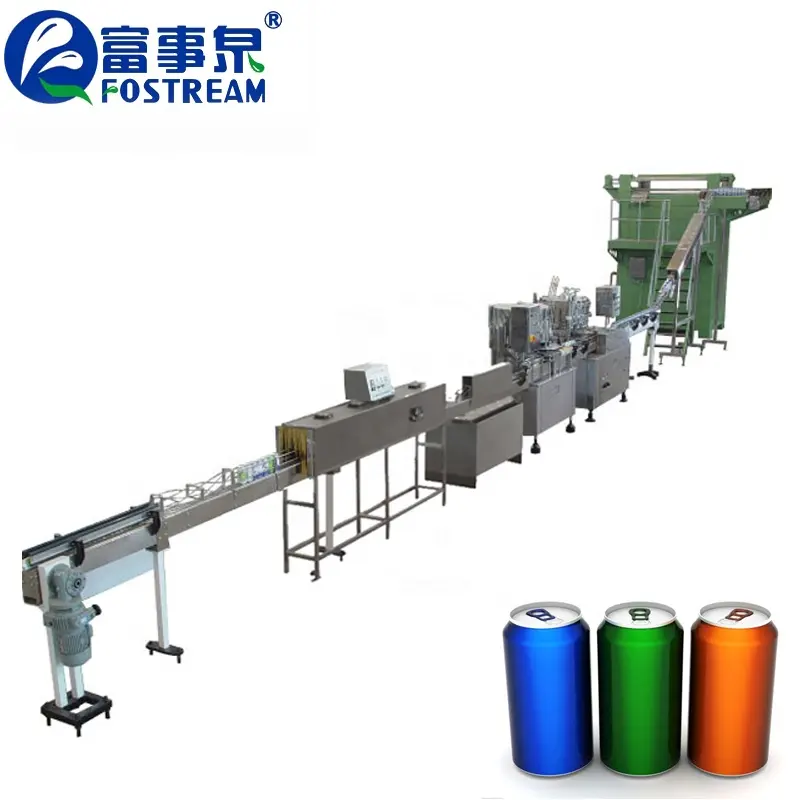 Full Set Automatic Fruit Juice Beverage Soda Water Aluminium Can Making Machine / Aluminum Cans Production Line