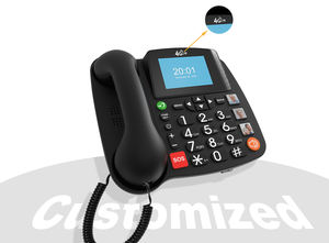 Teléfono <span class=keywords><strong>Fijo</strong></span> JIMI <span class=keywords><strong>con</strong></span> 1 Ranura para Tarjeta SIM GSM, Teléfono Inalámbrico <span class=keywords><strong>Fijo</strong></span> para Oficina y Hogar - Product Image 6