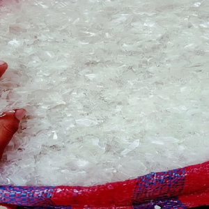 Botella de escamas para mascotas, frasco de escamas para mascotas lavadas en caliente, 100% de escamas transparentes, precio bajo - Product Image 1