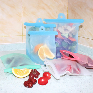 Multifunctional Use Silicone Reusable Food Storage <b>Bags</b> - Product Image 2