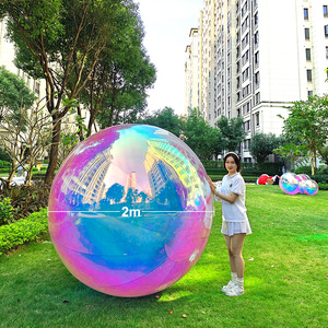 2/3/4m Reflective Shiny Decorative PVC Inflatable <b>Mirror</b> <b>Ball</b> for Activity Customized Inflatable <b>Mirror</b> <b>Ball</b> 2/3/4m Reflective S - Product Image 3