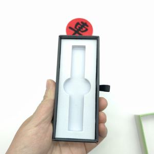 Boîte cadeau magnétique pliable personnalisée en gros pour bijoux, avec gaufrage, en carton recyclé, pour boucles d'oreilles, colliers et bagues - Product Image 6