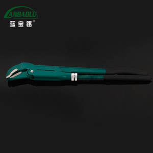 Clé à tuyaux Anbaolu 48 mm métrique à mâchoires dentelées en acier au chrome-vanadium, fonctionnement manuel - Product Image 5