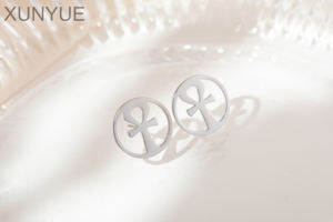 Xunyue ต่างหูแองก์สแตนเลสสำหรับผู้หญิงผู้หญิงอียิปต์อียิปต์อียิปต์โบราณแบบดั้งเดิม - Product Image 5