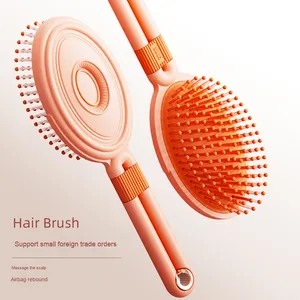 Spazzola per Capelli con Cuscino d'Aria Personalizzabile, Districante, Ventilata, con Setole in Nylon Traspiranti, per Capelli Bagnati o Asciutti, Ricci, da Salone, Massaggiante, per Donne - Product Image 2