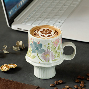 <span class=keywords><strong>Mug</strong></span> en céramique créatif, idéal pour Instagram, 320 ml/11 oz, forme irrégulière, couleur unie, grande capacité, <span class=keywords><strong>mug</strong></span> pour le petit-déjeuner - Product Image 1