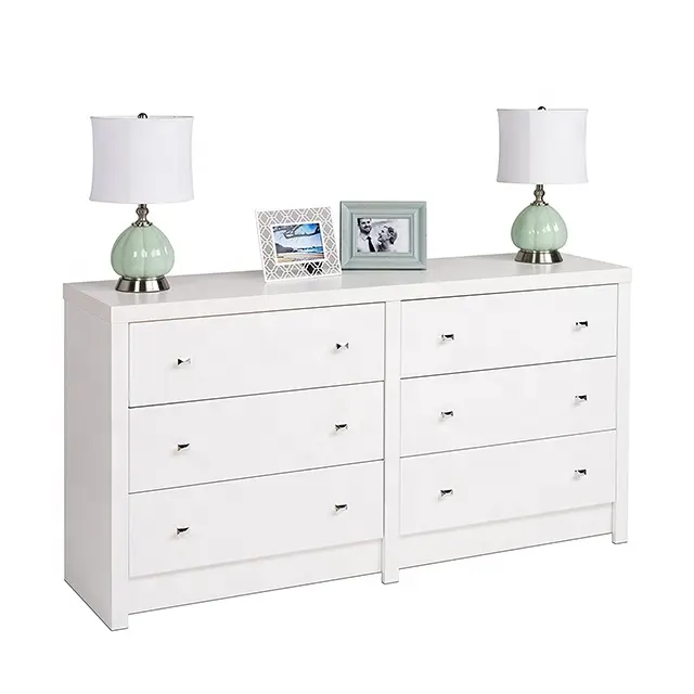 Wood Simple Modern Bedroom Large Storage Cabinet Chest Of Drawers