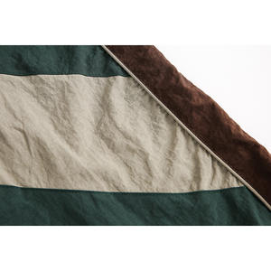 <span class=keywords><strong>Chaqueta</strong></span> Deportiva de Nailon Ligero para Hombre al por Mayor en Colores de Contraste Rompevientos Casual de Verano para Correr - Product Image 6