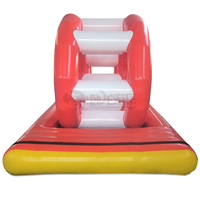 Trampoline gonflable d'eau de terrain de jeu d'amusement pour des enfants