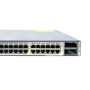 Commutateurs d'entreprise WS-C3750E-24TD-S/E C3750E avec 24 ports Ethernet 10/100/1000 Mbps et 2 ports 10 Gigabit basés sur X2 - Product Image 1