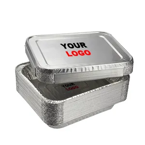 Half Size Pan 9x13 Pan RE315 Folien schale Hochleistungs-Einweg-Aluminium folien behälter folie Aluminium mit Deckel