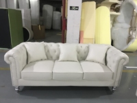 Ensemble de canapés sectionnels modernes de luxe en velours et éponge, design capitonné, pour appartement, centre commercial, salon, hôtel - Vente en gros 2026