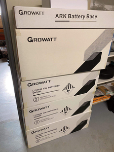 แบตเตอรี่ลิเธียมโซลาร์ Growatt ARK HV แบบเรียงซ้อนได้ 7kWh 10kWh 20kWh 25kWh ระบบกักเก็บพลังงานไฮบริดแรงดันสูง LiFePO4 - Product Image 2
