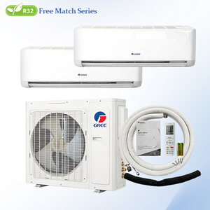 เครื่องปรับอากาศแบบแยกส่วนหลายจุด VRF ฟรีแมทช์ หนึ่งเครื่องภายนอก หลายเครื่องภายในแบบติดผนัง 18000 บีทียู ระบบ HVAC แบบยืดหยุ่น - Product Image 1