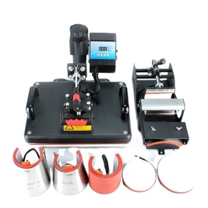 8 in 1 Heat Press <b>Machine</b> T-shirt Sublimation <b>Printing</b> <b>Machine</b> T Shirt Mug Heat Press <b>Machines</b> SB-400A 8 in 1 Heat Press <b>Machine</b> - Product Image 1