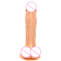 Mainan Seks Dewasa Realistis Seperti Kulit Asli Penis Besar Panjang Dildo Alat Bantu Seks