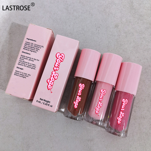 Gloss à lèvres cosmétique végétalien en gros, brillant, <span class=keywords><strong>rose</strong></span> nude, brillant, imperméable, produits de beauté pour femmes - Product Image 1