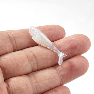 Esca da Pesca Fairy Fish MSF293 3.6mm 0.8g in Plastica TPE Ecologica, Galleggiante, Colorata e Realistica, Esca Morbida per Bass, Fiume e Lago - Product Image 3