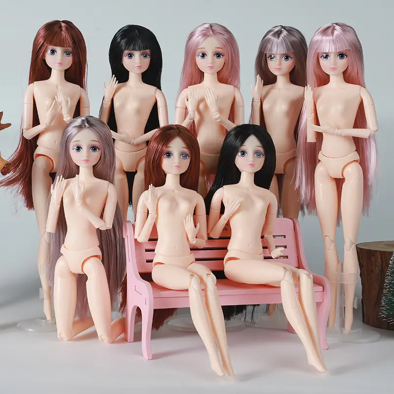 Muñeca de moda BJD 1/6, 30 cm, precio barato, regalo para niñas, muñeca BJD de cuerpo desnudo, venta al por mayor