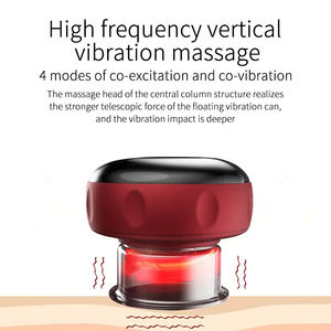 Appareil de massage électrique 4-en-1 intelligent et portable pour ventouses, avec 12 niveaux de chauffage et d'aspiration - Product Image 4