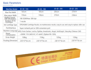 <span class=keywords><strong>Jindex</strong></span> EP 380 máy in phun Máy vẽ trực tiếp cung cấp tốc độ cao may mặc CAD máy in phun máy may - Product Image 6