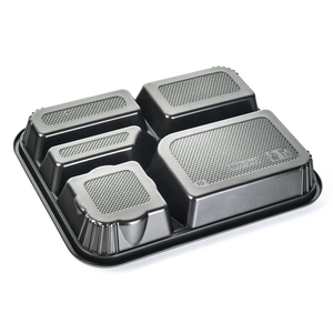 9 "32oz jetable micro-ondable à emporter boîte en plastique PP repas préparé récipient d'emballage à emporter avec couvercle - Product Image 6