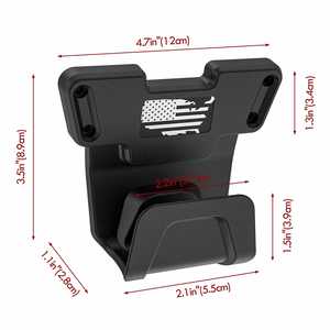 Nylon Magnetic <b>Bracket</b> with Safety Lock - Out Protection Wall Mount Display Rack - Product Image 2